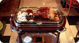 Новое блюдо в ресторане "Русский китч". Рестораны Санкт-Петербурга