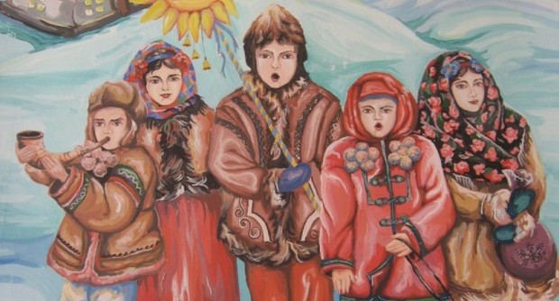 Рождественские колядки в ресторане "На здоровье!". Рестораны Санкт-Петербурга