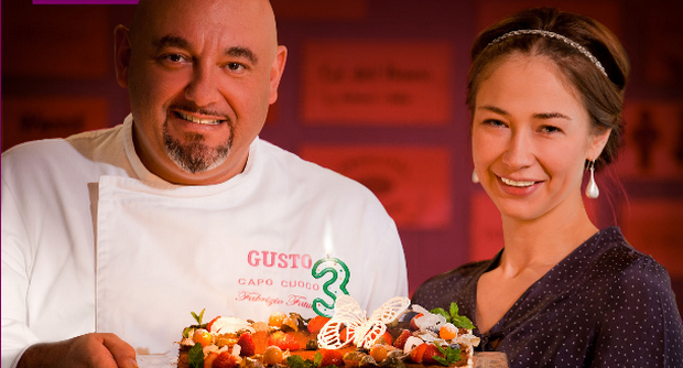 19 октября- день рождения ресторана GUSTO. Рестораны Санкт-Петербурга
