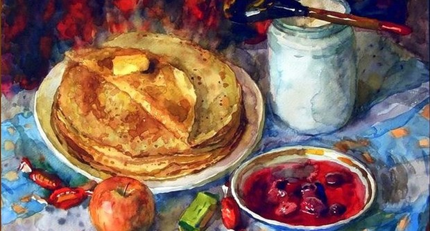 Масленичная неделя в ресторане Bellevue Brasserie. Рестораны Санкт-Петербурга