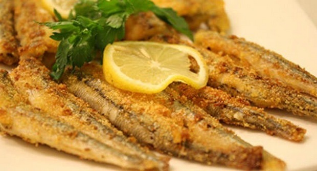 Корюшка в ресторане «Океан». Рестораны Санкт-Петербурга