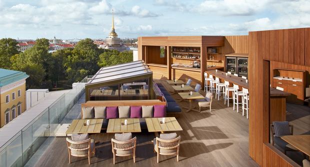 Терраса miXup вновь открывается в мае. Рестораны Санкт-Петербурга