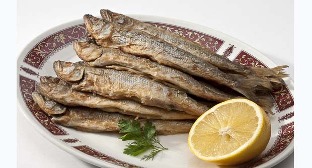 Первая Корюшка  в "Русской Рюмочной №1". Рестораны Санкт-Петербурга